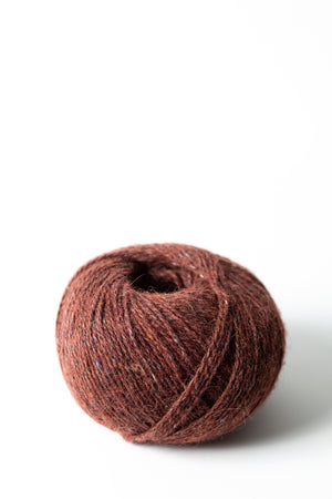 Rowan Felted Tweed wool alpaca viscose 196 barn red