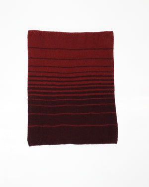 Striped Two-Colour Cowl Kit Lamana Milano merino wool cashmere