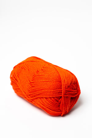 Sandnes Garn Double Sunday merino wool 3819 that orange feeling petiteknit