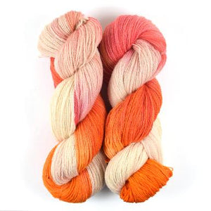 Fleece Artist BFL 2/8 blue faced leicester wool mango lassie