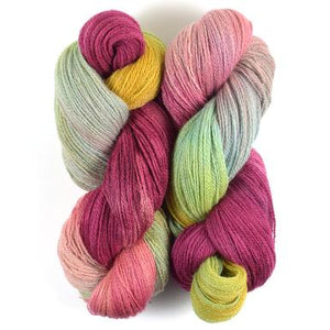 Fleece Artist BFL 2/8 blue faced leicester wool sugar plum