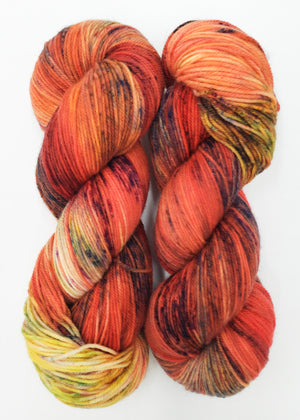 Ancient Arts Socknado superwash merino nylon bonfire