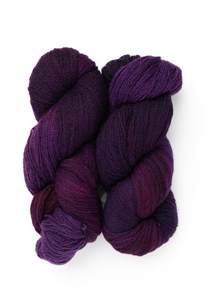 Fleece Artist BFL 2/8 blue faced leicester wool amethyst