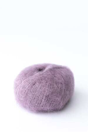 Knitting For Olive Soft Silk Mohair mohair silk artichoke purple