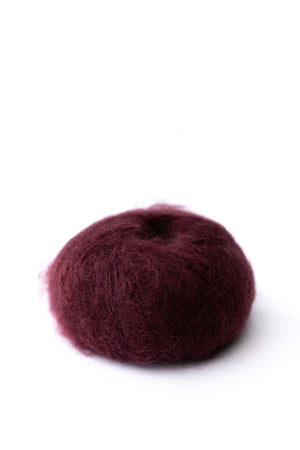 Knitting For Olive Soft Silk Mohair mohair silk bordeaux