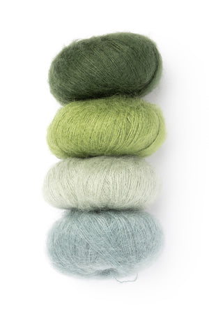 Alexandra's Airplane Scarf Kit Knitting for Olive Soft Silk Mohair mohair silk canopy