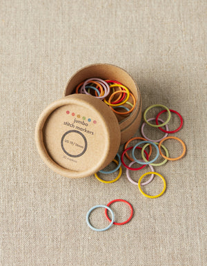 Cocoknits Circular Stitch Markers nylon coated steel jumbo size