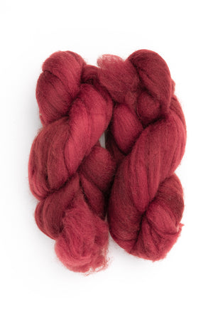 Fleece Artist Corriedale Sliver wool covered bridge