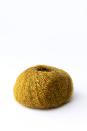 Knitting For Olive Soft Silk Mohair mohair silk dark mustard
