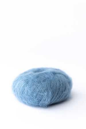 Knitting For Olive Soft Silk Mohair mohair silk dusty dove blue