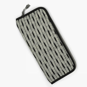 Lantern Moon Circular Needle Case cotton ikat