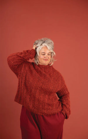 Making Magazine 14 Inside knitted pattern sweater
