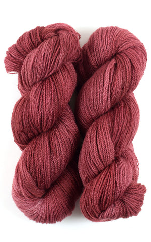 Fleece Artist BFL 2/8 blue faced leicester wool mulberry