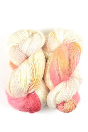 Fleece Artist Halo Bundle mohair nylon superwash merino wool orchid
