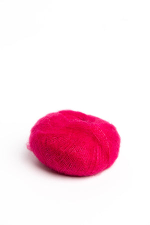 Knitting For Olive Soft Silk Mohair mohair silk pink daisies