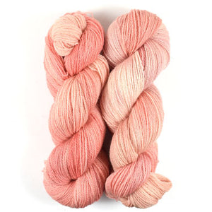 Fleece Artist BFL 2/8 blue faced leicester wool rose gold