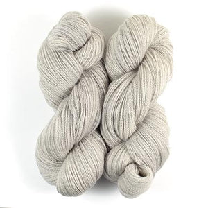 Fleece Artist BFL 2/8 blue faced leicester wool silver