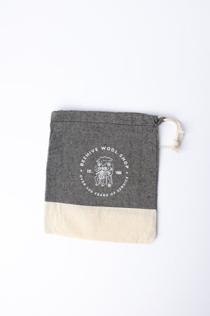 Beehive Project Bag recycled cotton small