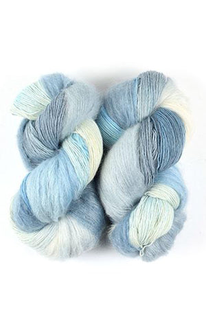 Fleece Artist Halo Bundle mohair nylon superwash merino wool wedgewood