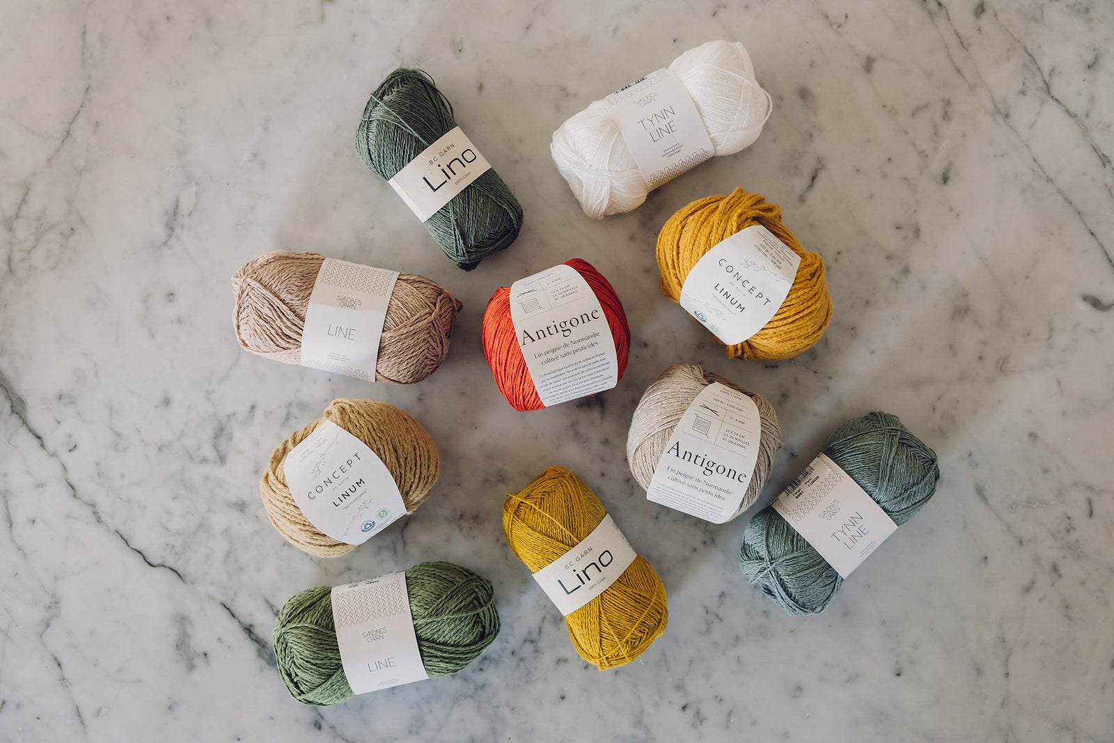 Linen and Linen Blend Yarns