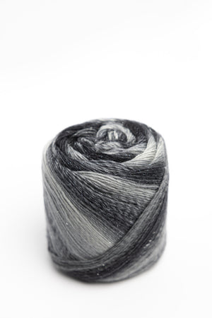 Lang Yarns Mille Colori Socks & Lace Luxe wool polyamide polyester 0003 granite