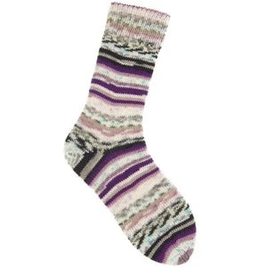 Rico Design Neon Fair Isle superwash wool nylon 001 berries