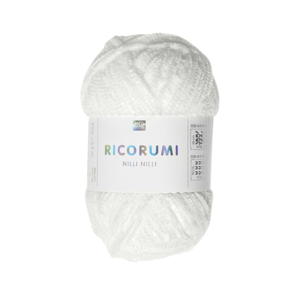 Rico Design Ricorumi Nilli Nilli DK polyester 001 white