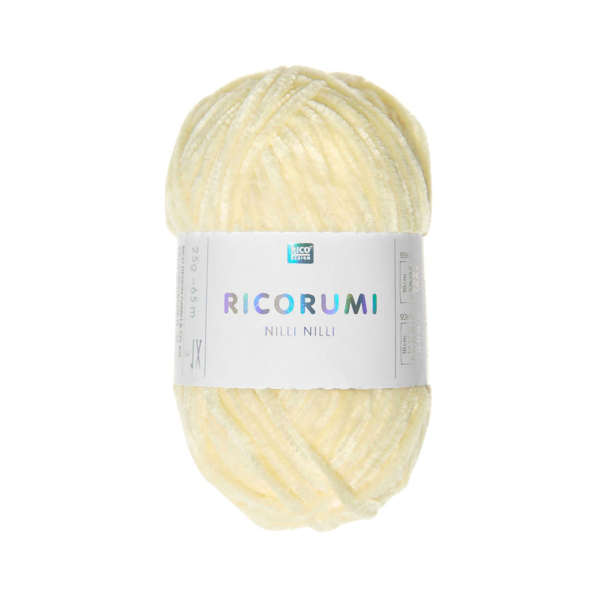 Rico Design Ricorumi Nilli Nilli DK polyester 003 yellow
