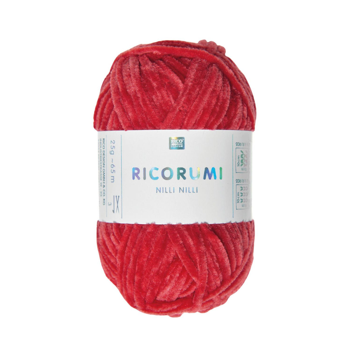 Rico Design Ricorumi Nilli Nilli DK polyester 009 red