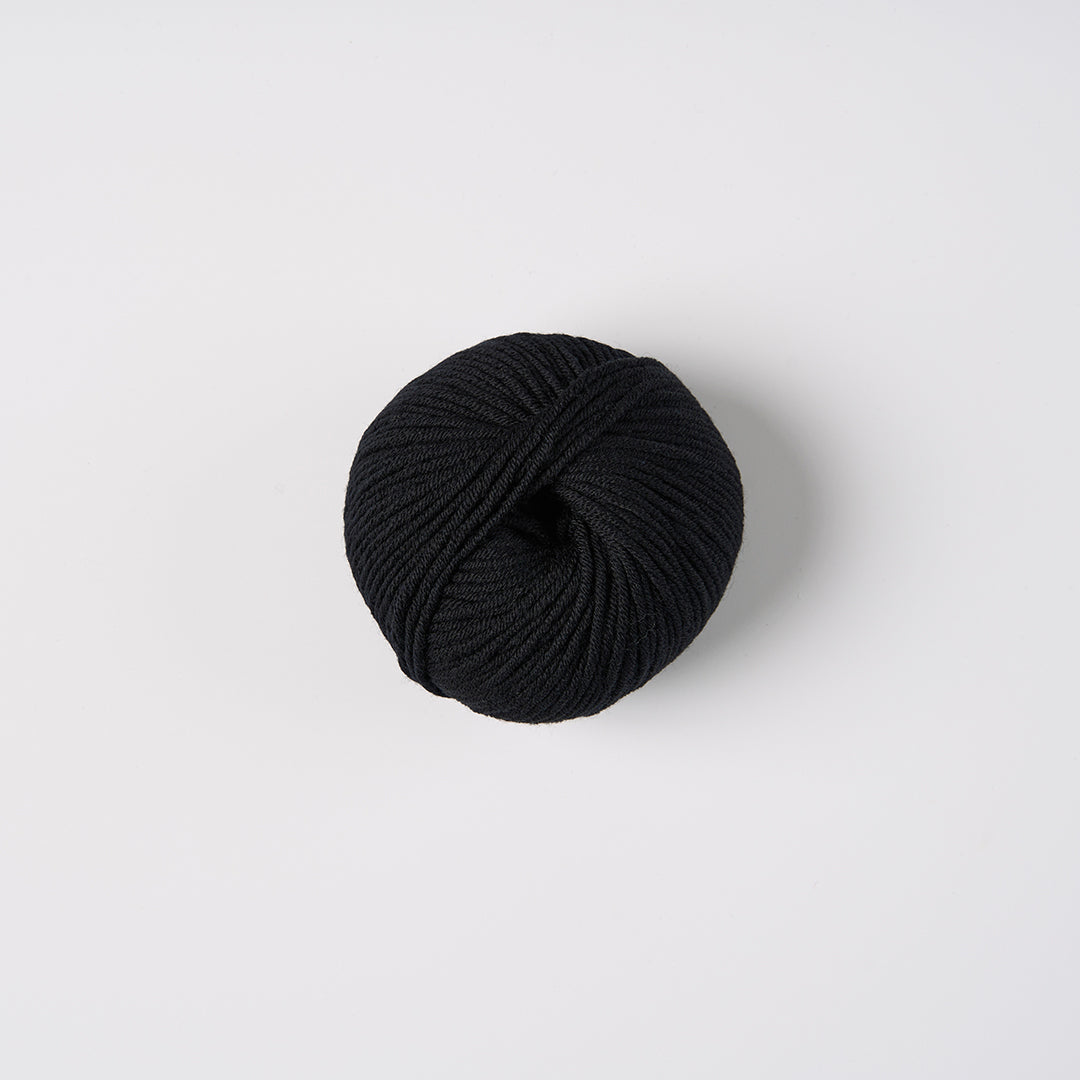 MODE at Rowan Merino Soft wool 010 ink