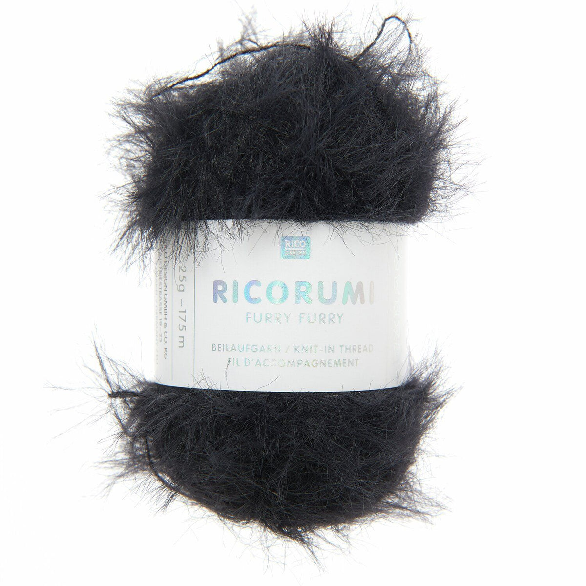 Rico Design Ricorumi Furry Furry polyamid 011 black
