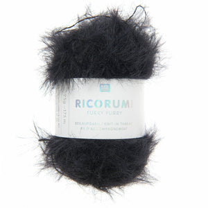 Rico Design Ricorumi Furry Furry polyamid 011 black