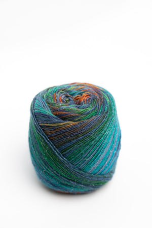 Lang Yarns Mille Colori Socks & Lace Luxe wool polyamide polyester 0152 sunrise