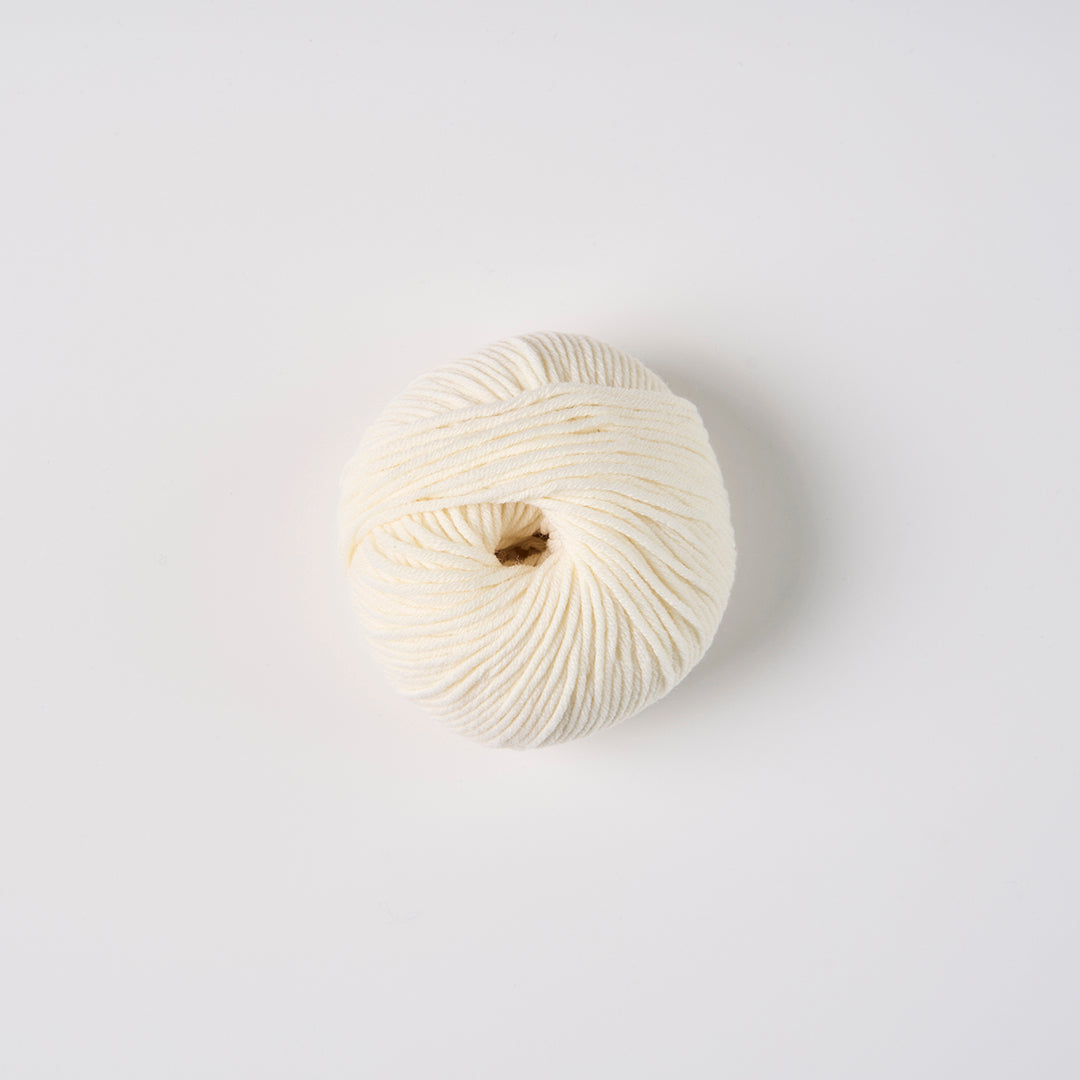 MODE at Rowan Merino Soft wool 017 snow