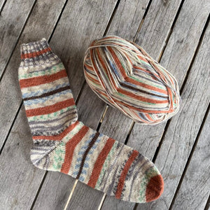 Arne & Carlos Socks & More 4 Ply virgin wool polyamide 03006 the last brushstroke