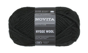 Novita Hygge wool 099 black
