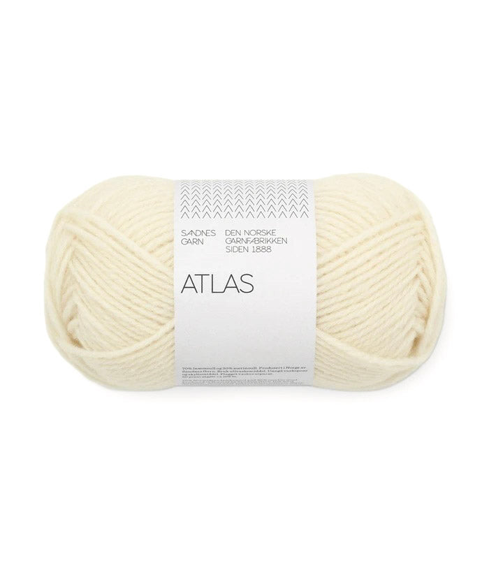 Sandnes Garn Atlas norwegian lambswool merino wool 1012 natural