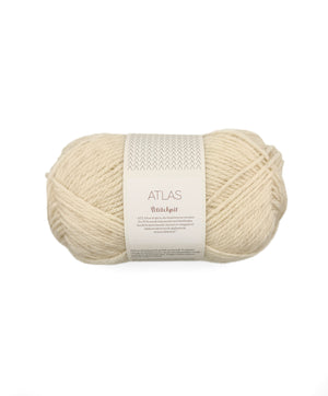 Sandnes Garn Atlas norwegian lambswool merino wool 1016 milk melange