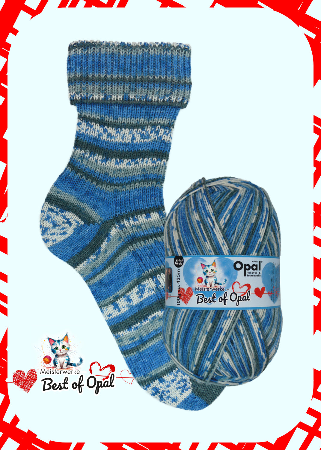 Opal Masterpiece Best of Opal wool polyamide 1033 musica