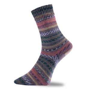 Pro Lana Golden Socks Matterhorn wool polyamide 11 red purple