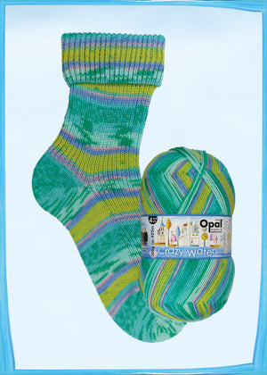 Opal Crazy Waters wool polyamide 11316 wave cresting