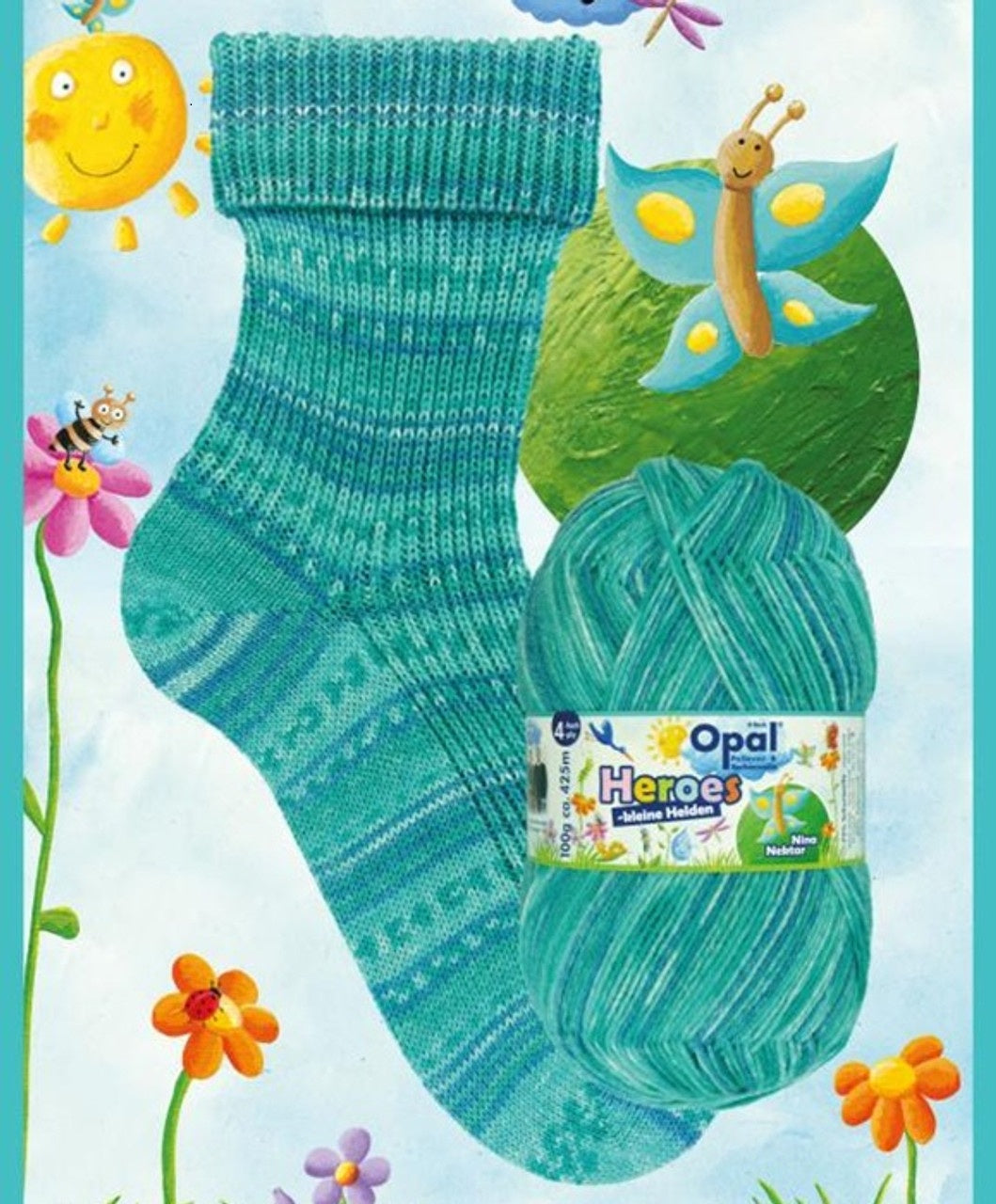 Opal Little Heroes wool polyamide 11542 nina nektar