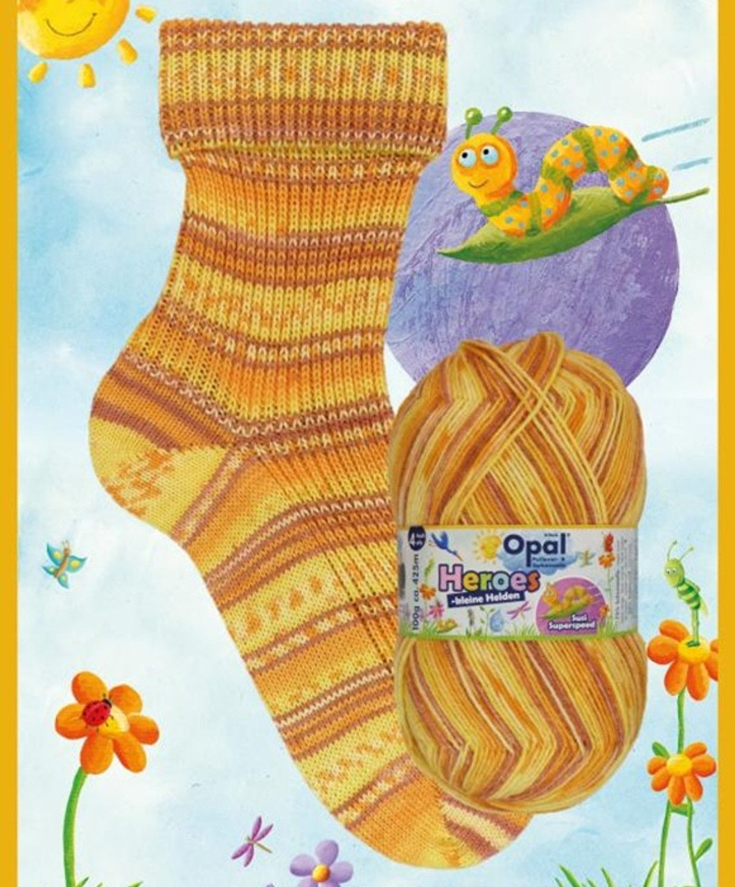 Opal Little Heroes wool polyamide 11544 susi superspeed