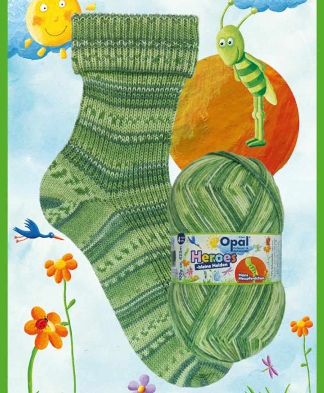 Opal Little Heroes wool polyamide 11547 hans heupferdchen