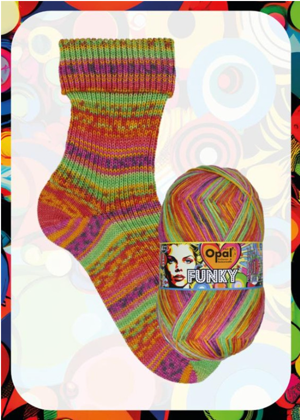 Opal Funky wool polyamide 11585 diving fins