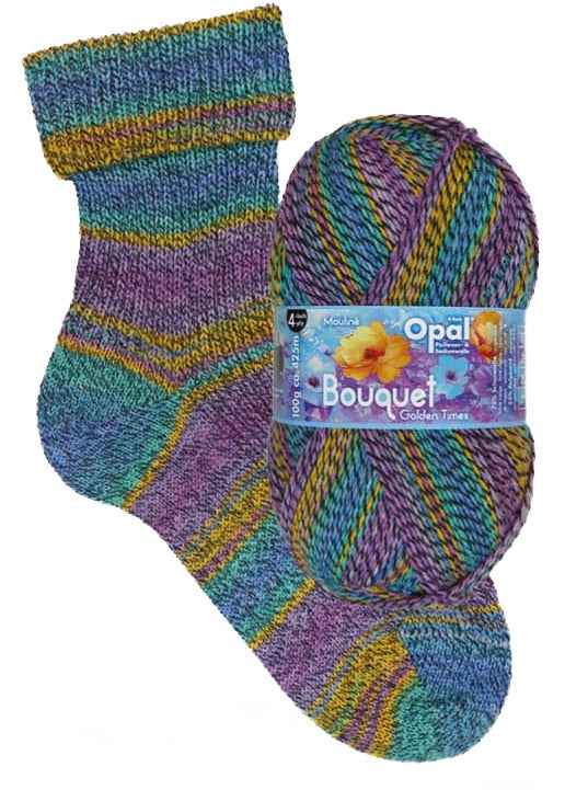 Opal Bouquet Mouline Opal wool polyamide 11685 golden times