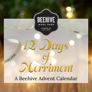 Beehive Wool Shop 12 Days of Merriment: A Beehive Advent Calender pre-order 2024