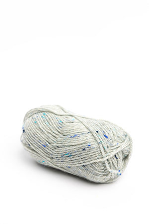 Sandnes Garn Peer Gynt norwegian wool 1502 light grey with blue