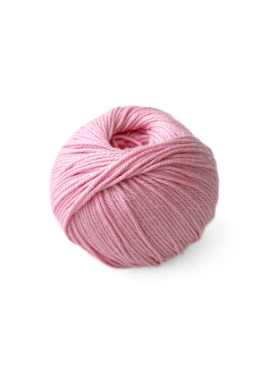 MODE at Rowan Cotton DK cotton 17 bubblegum