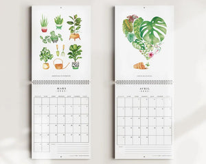 Katrinn Pelletier Illustration 2025 Wall Calendar